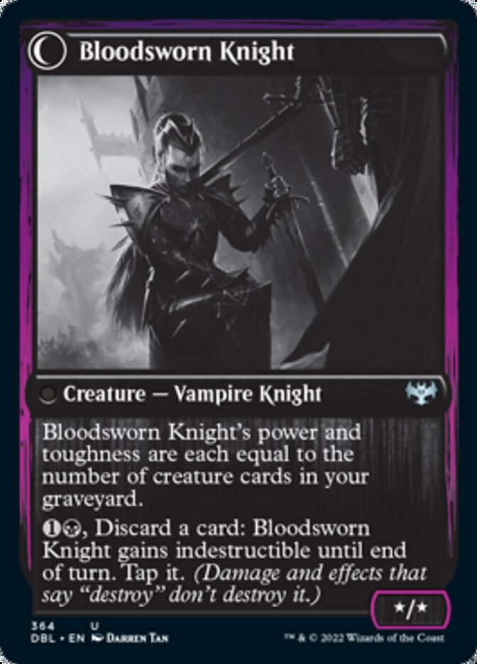 Bloodsworn Squire // Bloodsworn Knight