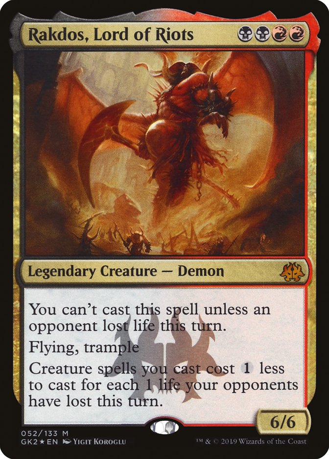 Rakdos, Lord of Riots - Foil