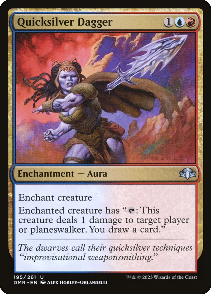 Quicksilver Dagger - Foil