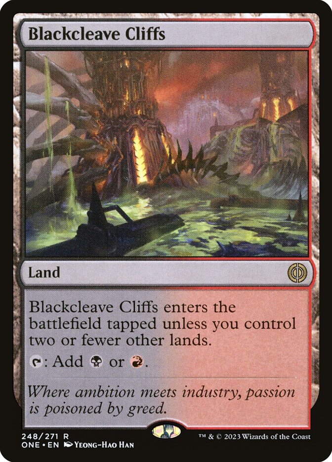 Blackcleave Cliffs - Foil