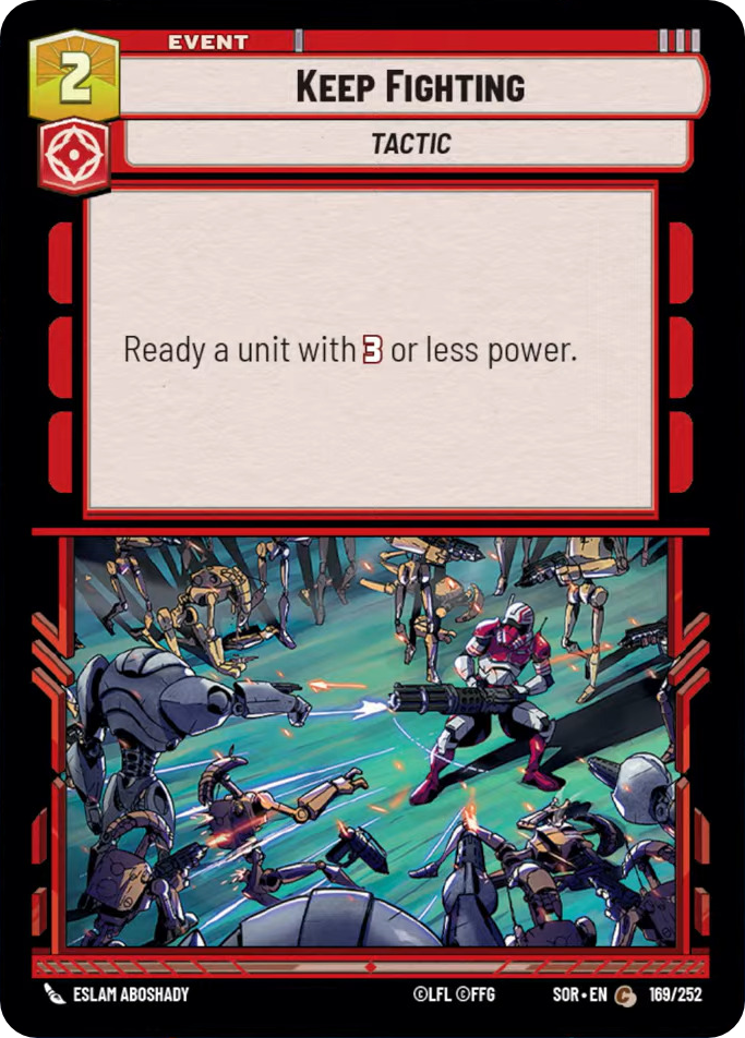 Keep Fighting - Foil