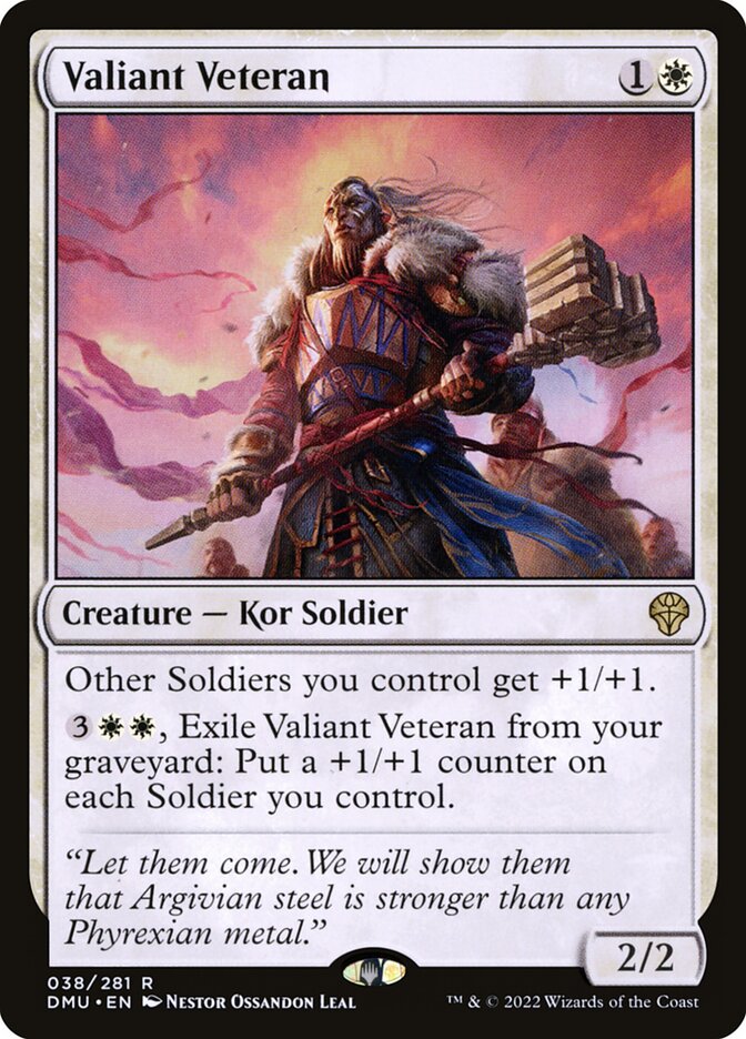Valiant Veteran - Foil