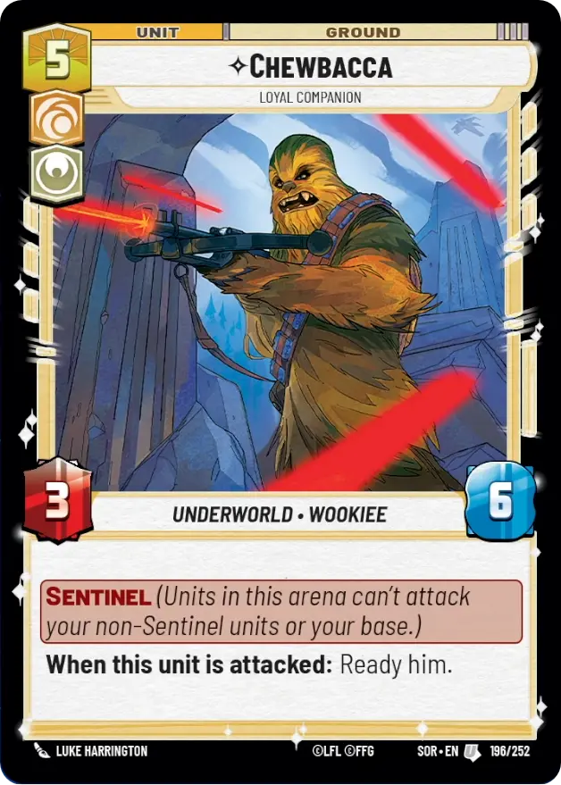 Chewbacca, Loyal Companion - Foil