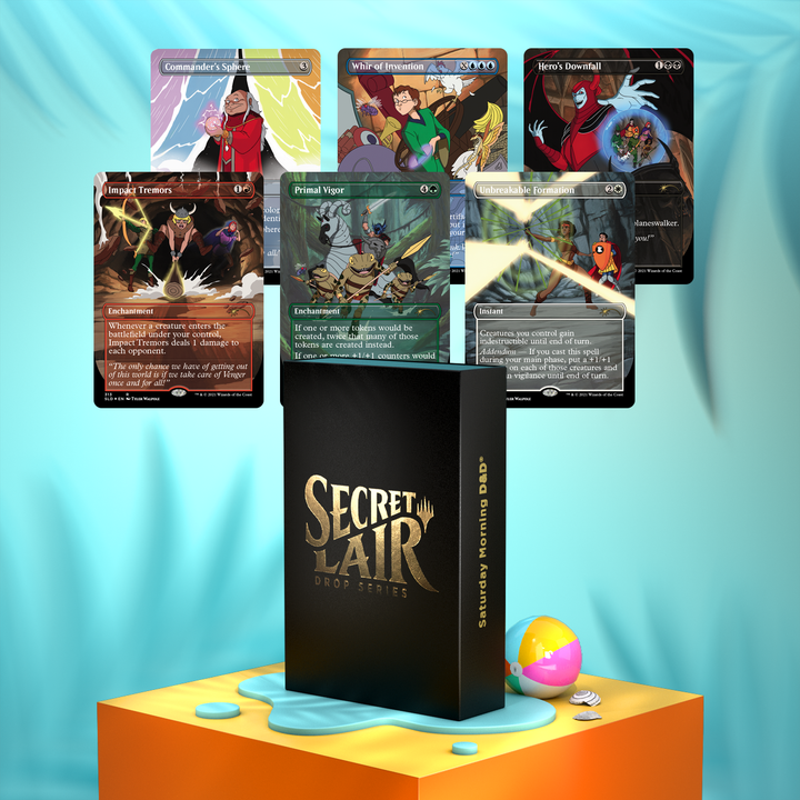 Magic: The Gathering - Secret Lair - Saturday Morning D&amp;D