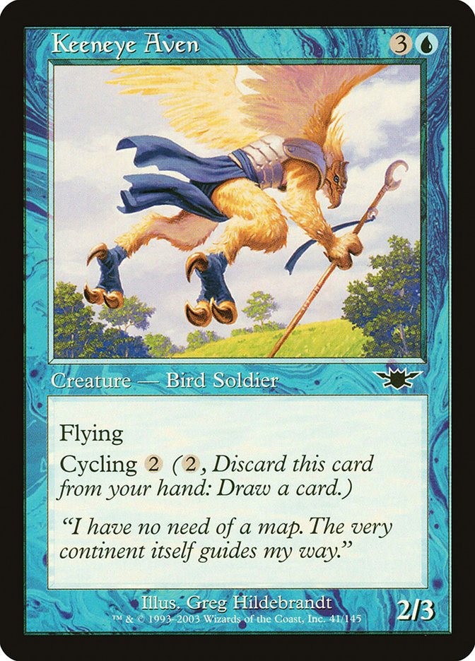 Keeneye Aven - Foil