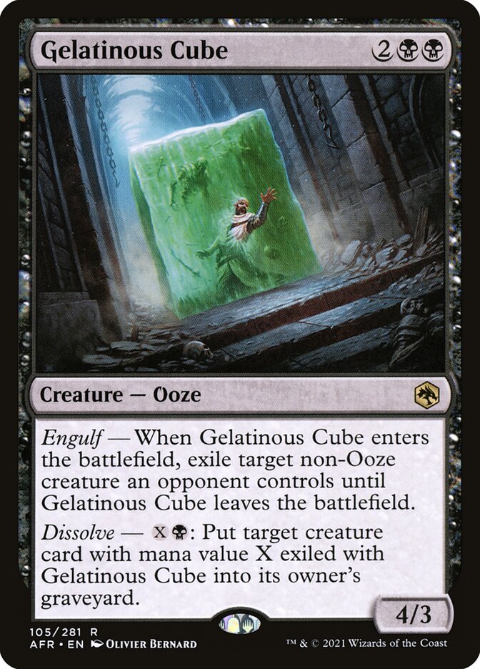 Gelatinous Cube - Foil