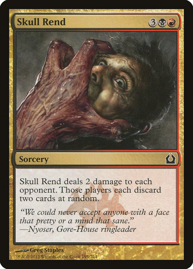 Skull Rend - Foil
