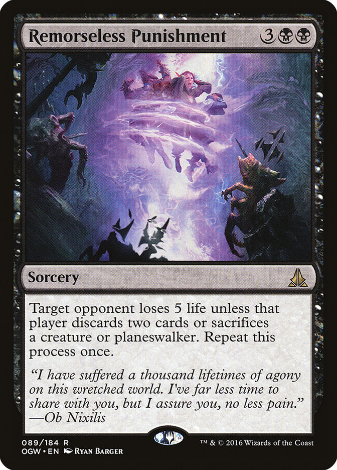 Remorseless Punishment - Foil
