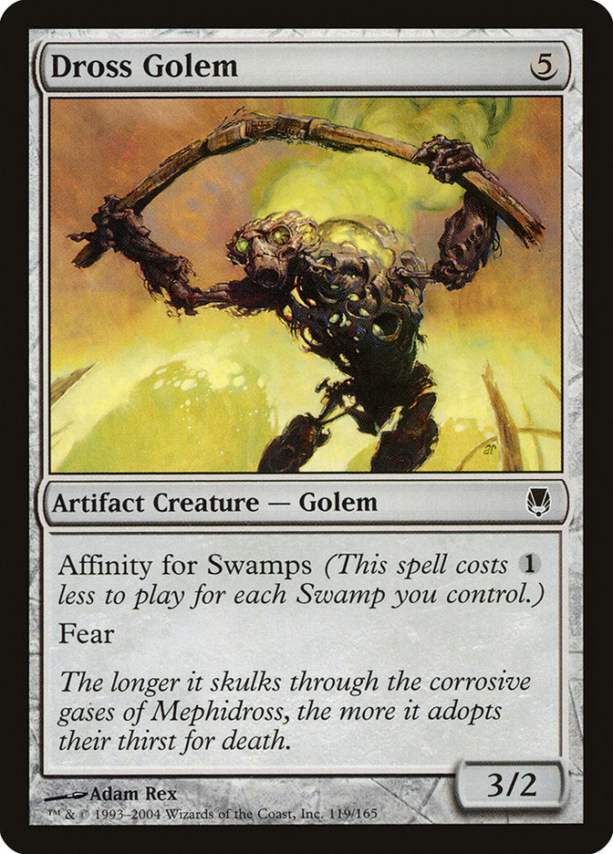 Dross Golem - Foil
