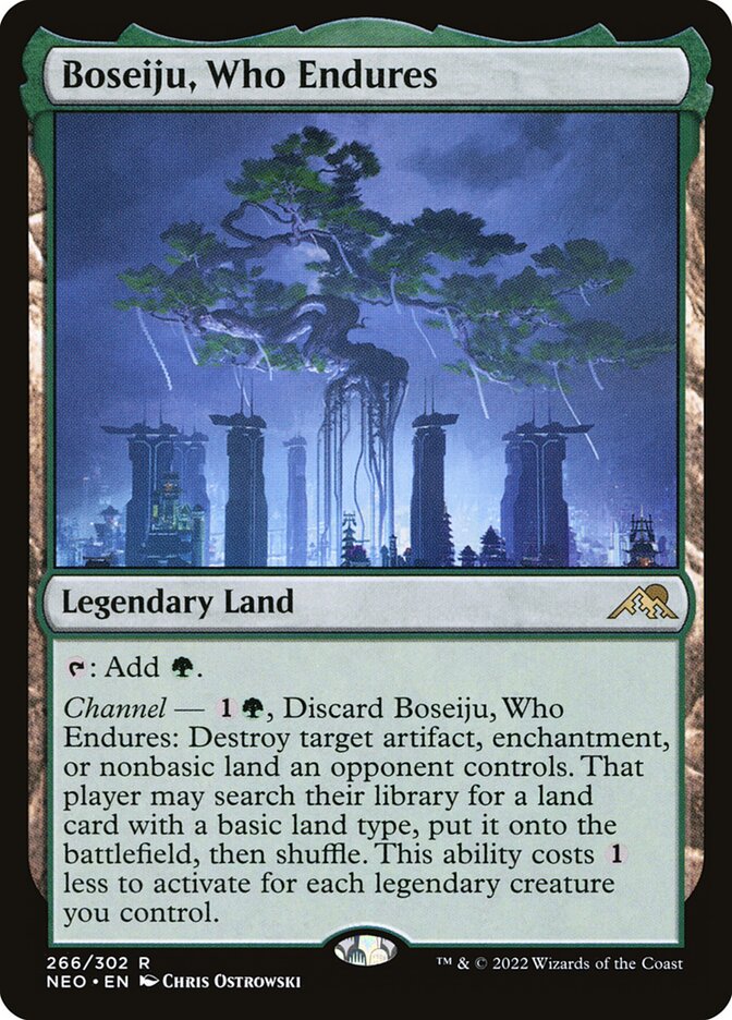 Boseiju, Who Endures - Foil