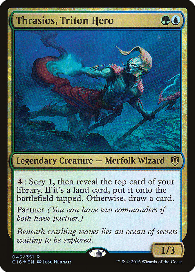 Thrasios, Triton Hero - Foil