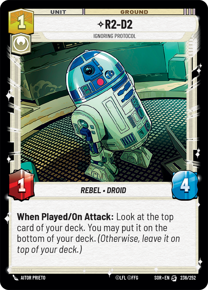 R2-D2, Ignoring Protocol