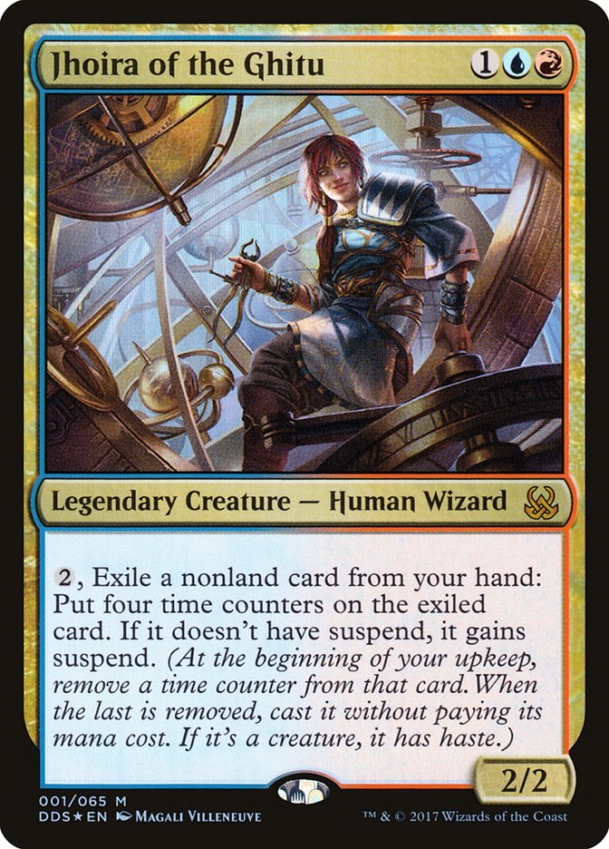 Jhoira of the Ghitu - Foil