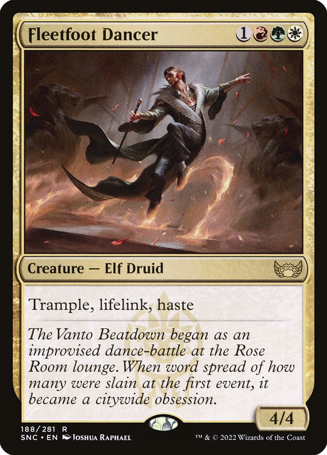 Fleetfoot Dancer - Foil