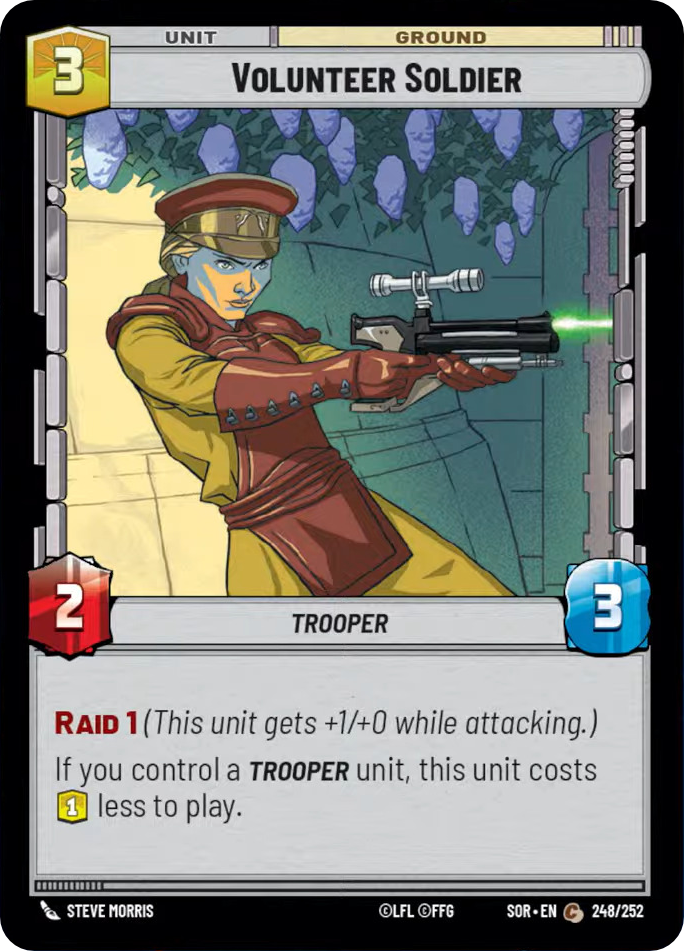 Volunteer Soldier - Foil