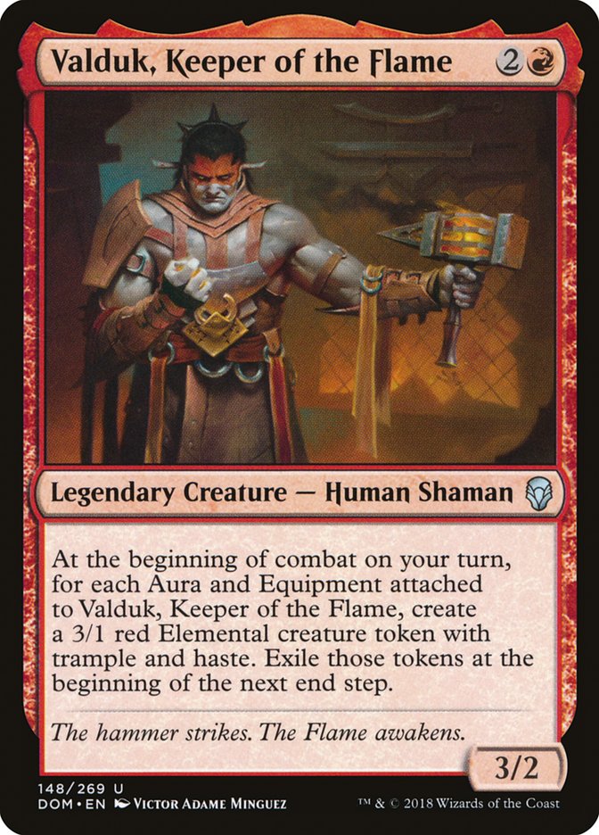 Valduk, Keeper of the Flame - Foil