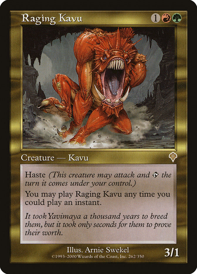Raging Kavu - Foil