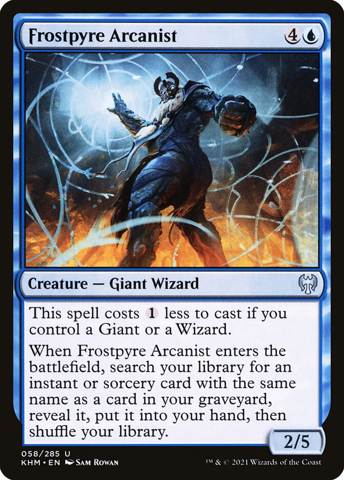 Frostpyre Arcanist - Foil