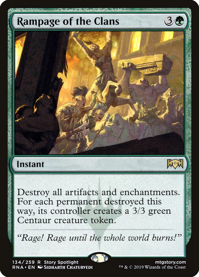 Rampage of the Clans - Foil