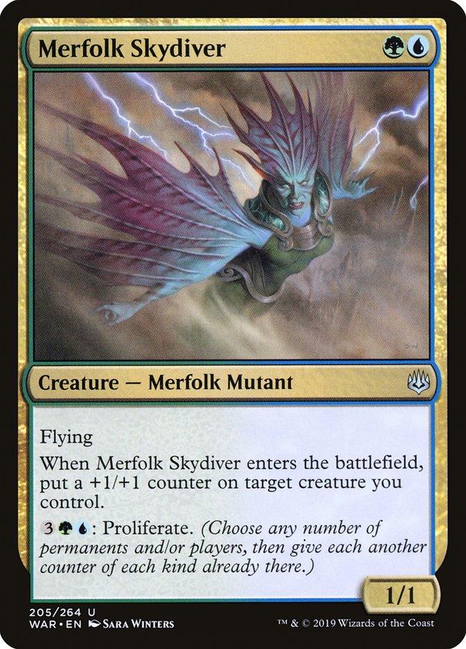 Merfolk Skydiver - Foil