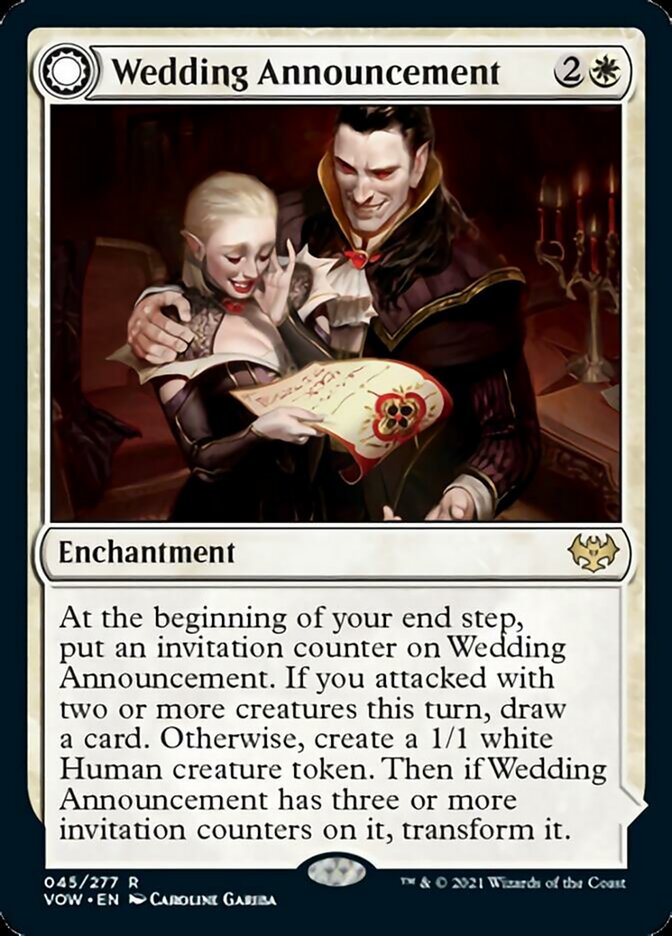 Wedding Announcement // Wedding Festivity