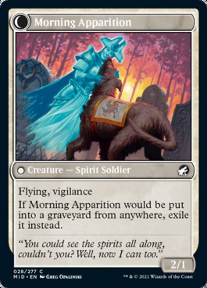Mourning Patrol // Morning Apparition