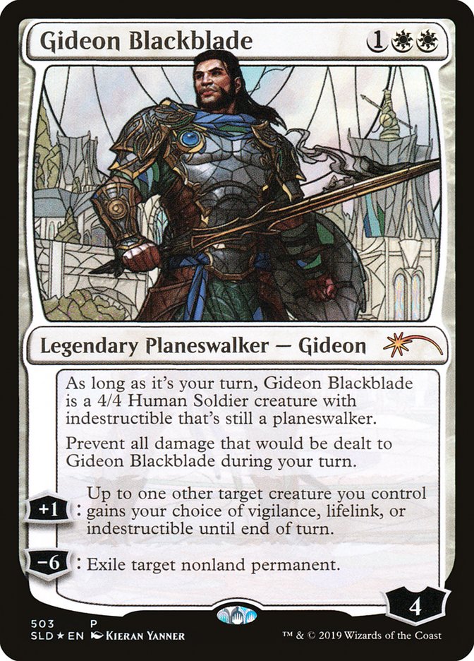 Gideon Blackblade - Foil