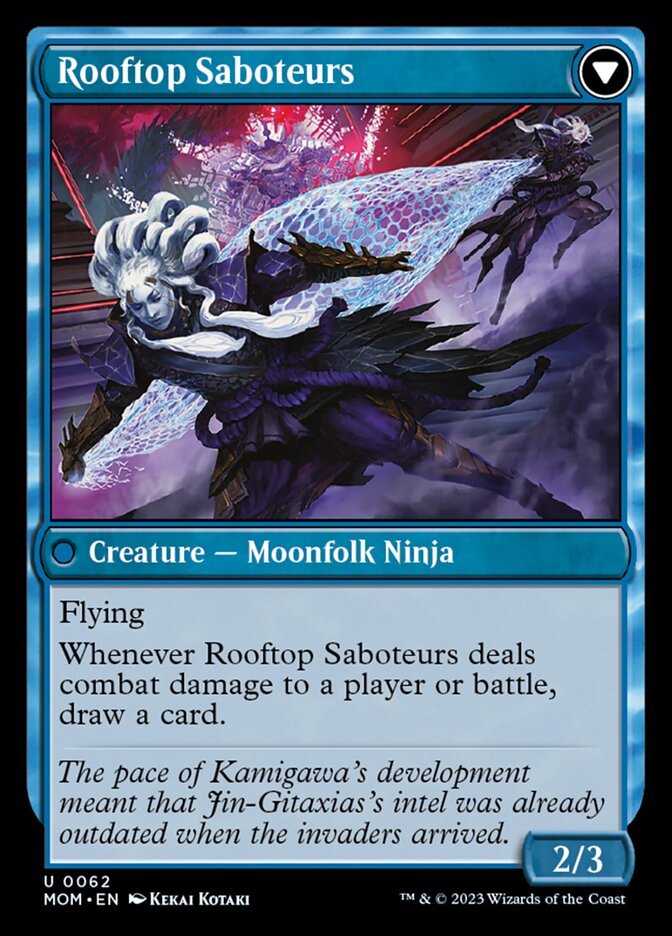Invasion of Kamigawa // Rooftop Saboteurs