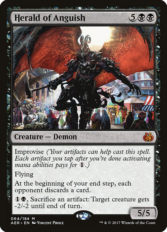 Herald of Anguish - Foil