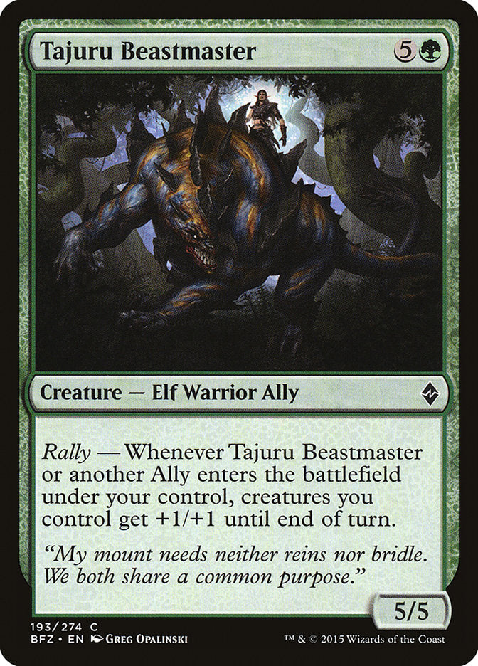 Tajuru Beastmaster - Foil