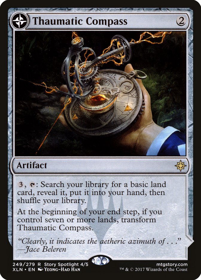 Thaumatic Compass // Spires of Orazca - Foil