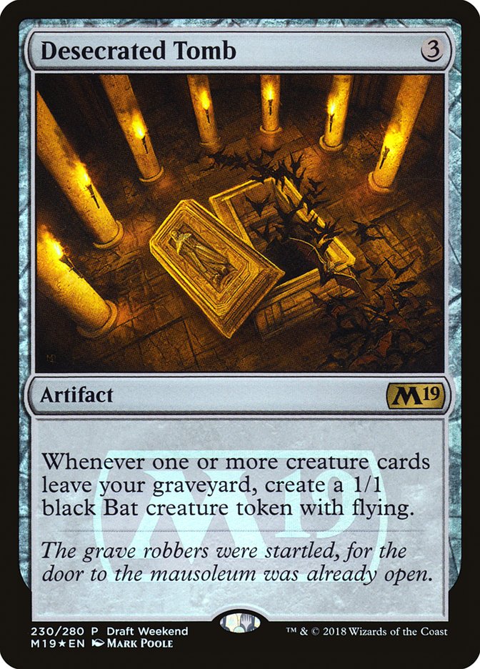 Desecrated Tomb - Foil