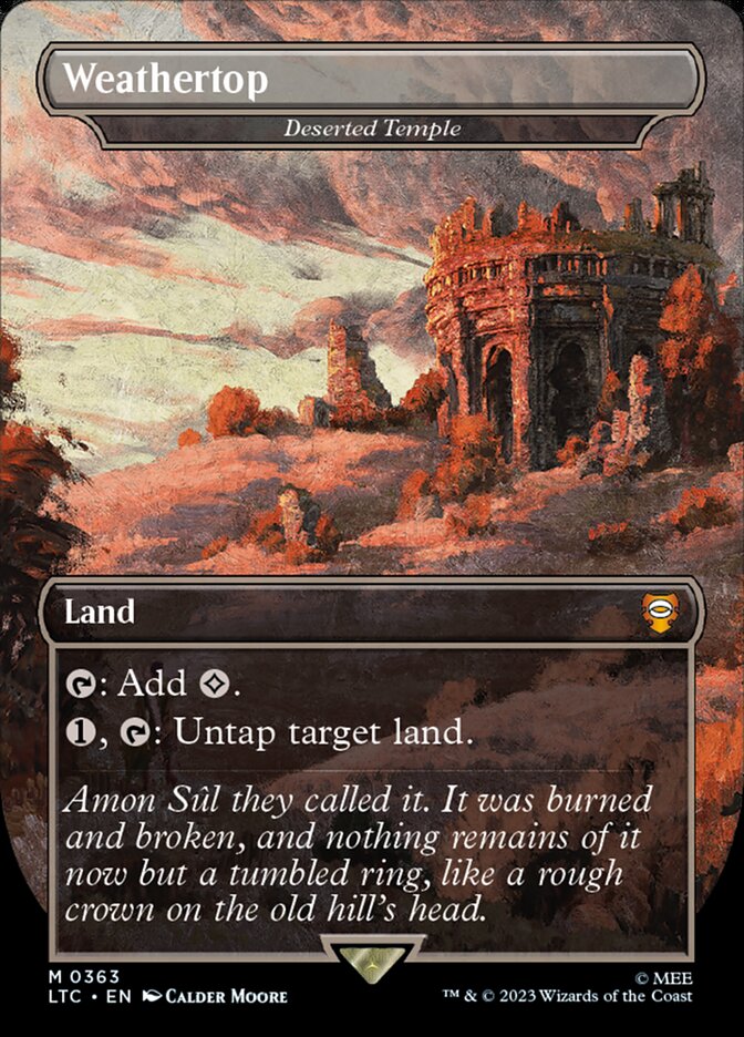 Deserted Temple - Foil