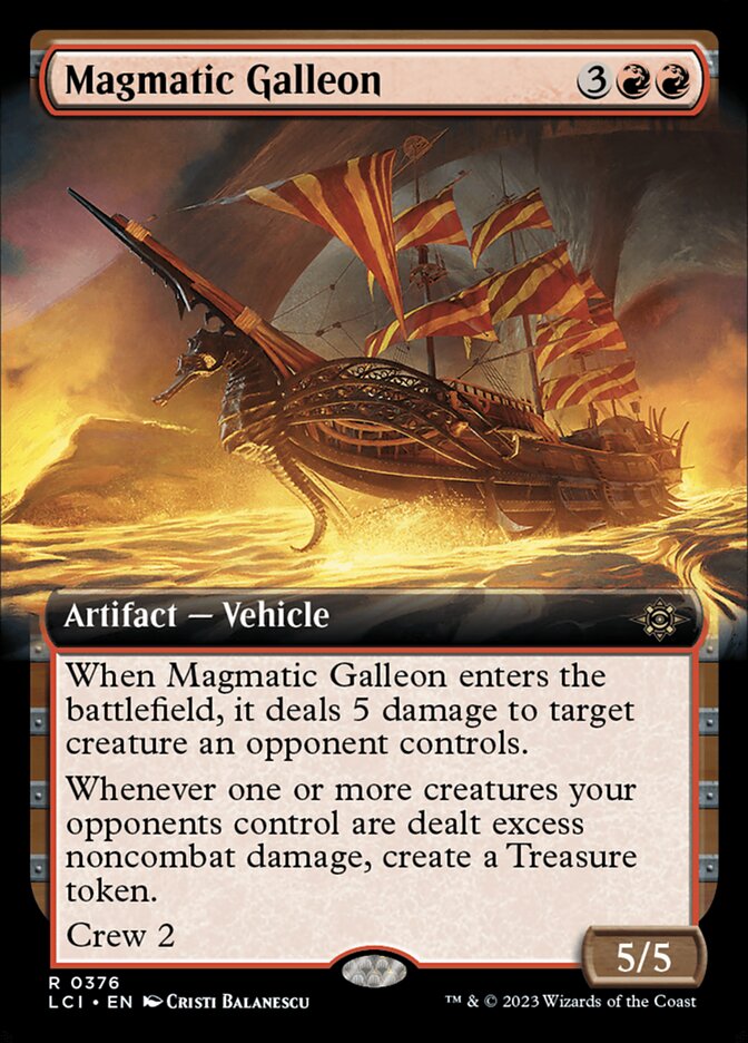 Magmatic Galleon - Foil