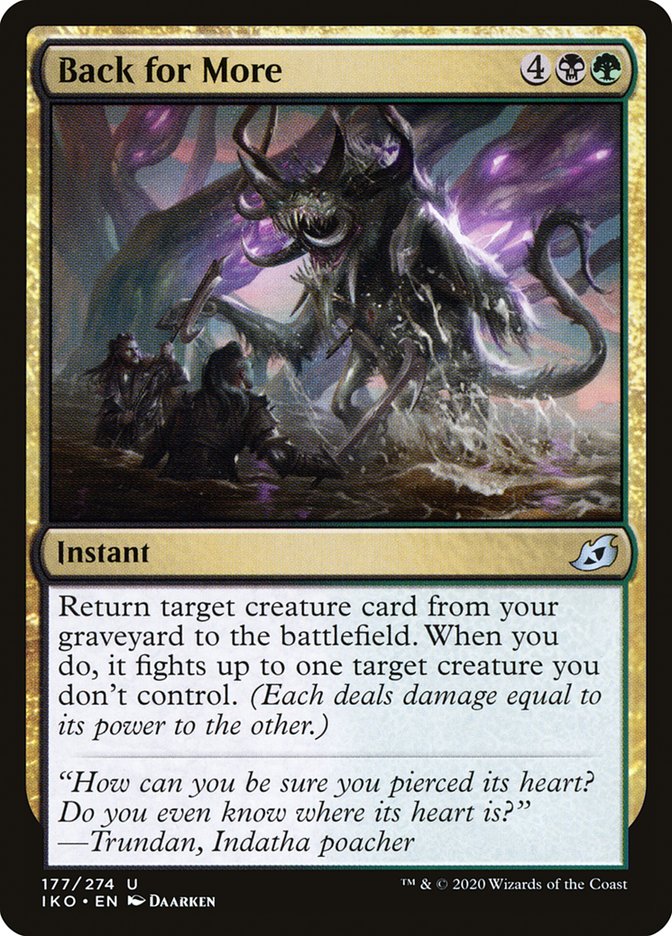 Back for More - Foil
