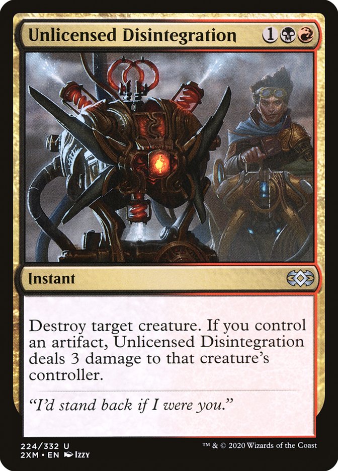 Unlicensed Disintegration - Foil
