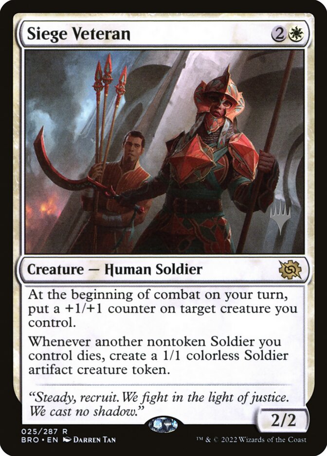 Siege Veteran - Foil