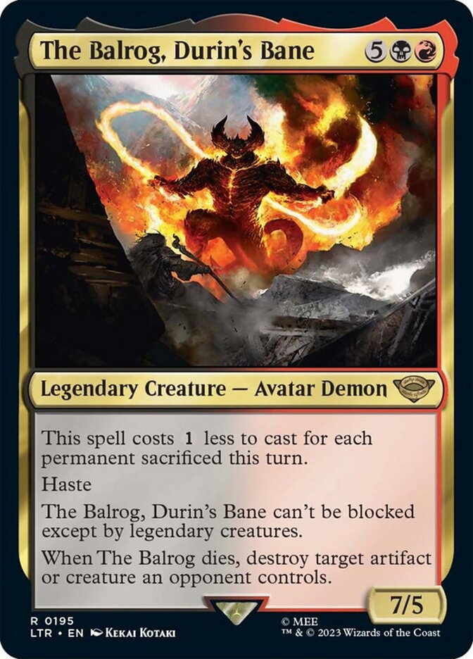 The Balrog, Durin&