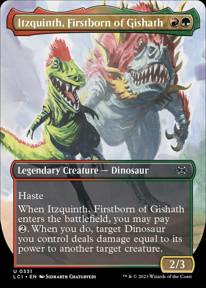 Itzquinth, Firstborn of Gishath - Foil
