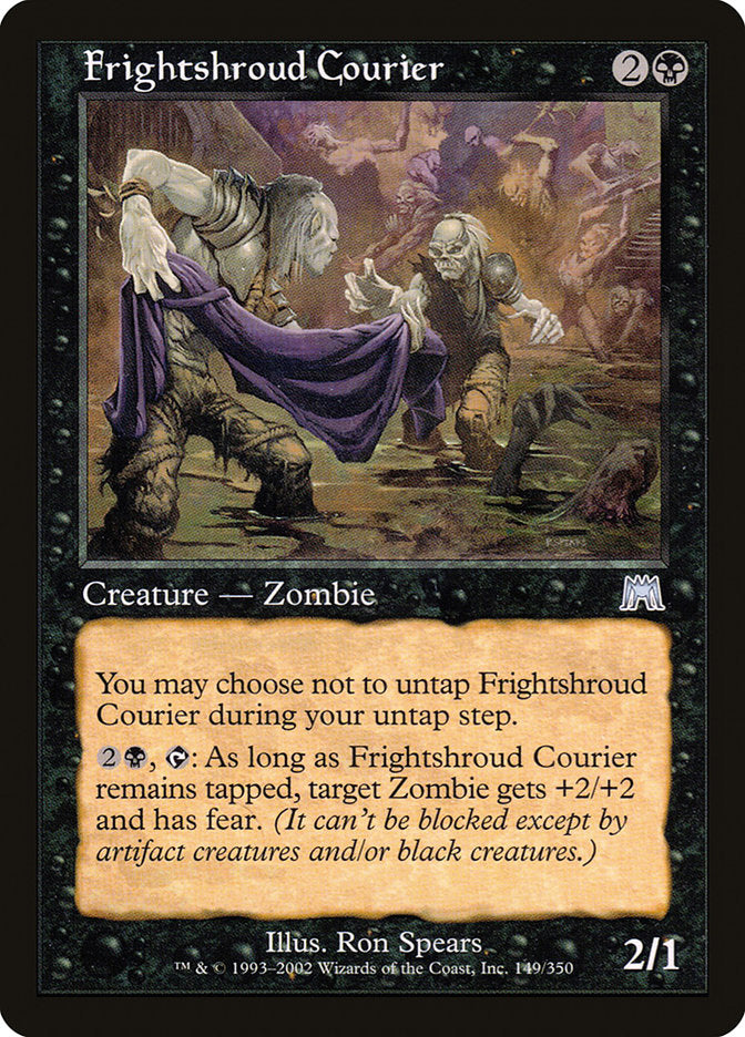 Frightshroud Courier - Foil