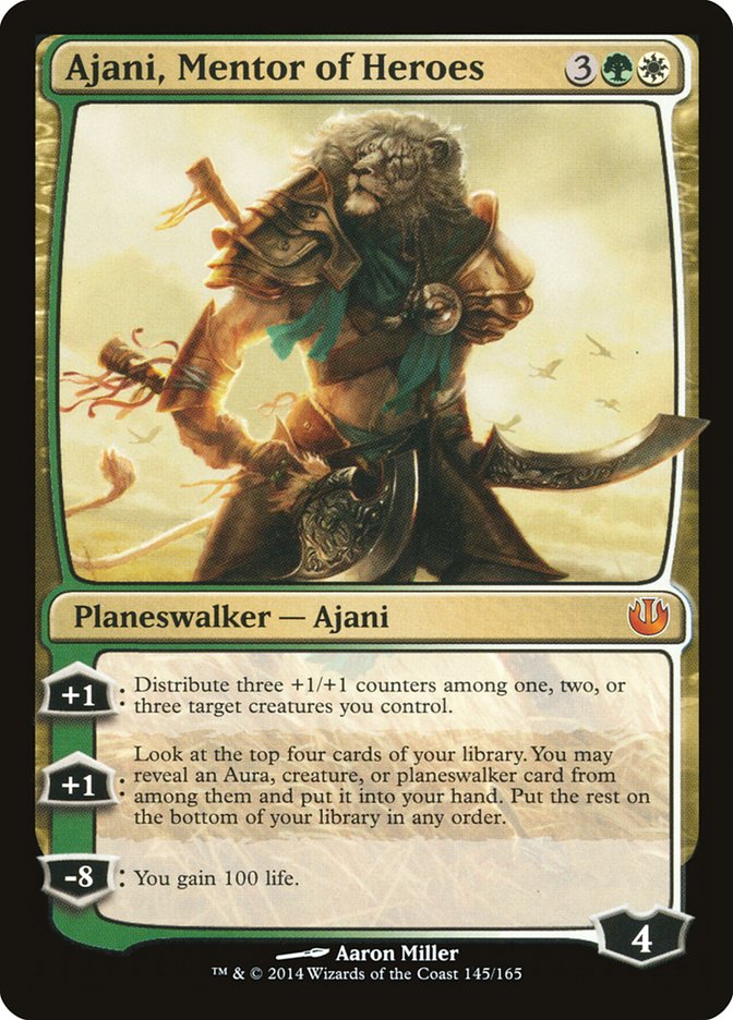 Ajani, Mentor of Heroes - Foil