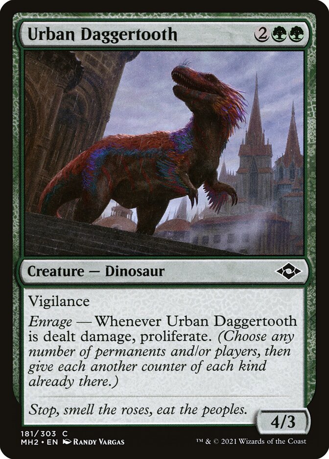 Urban Daggertooth - Foil