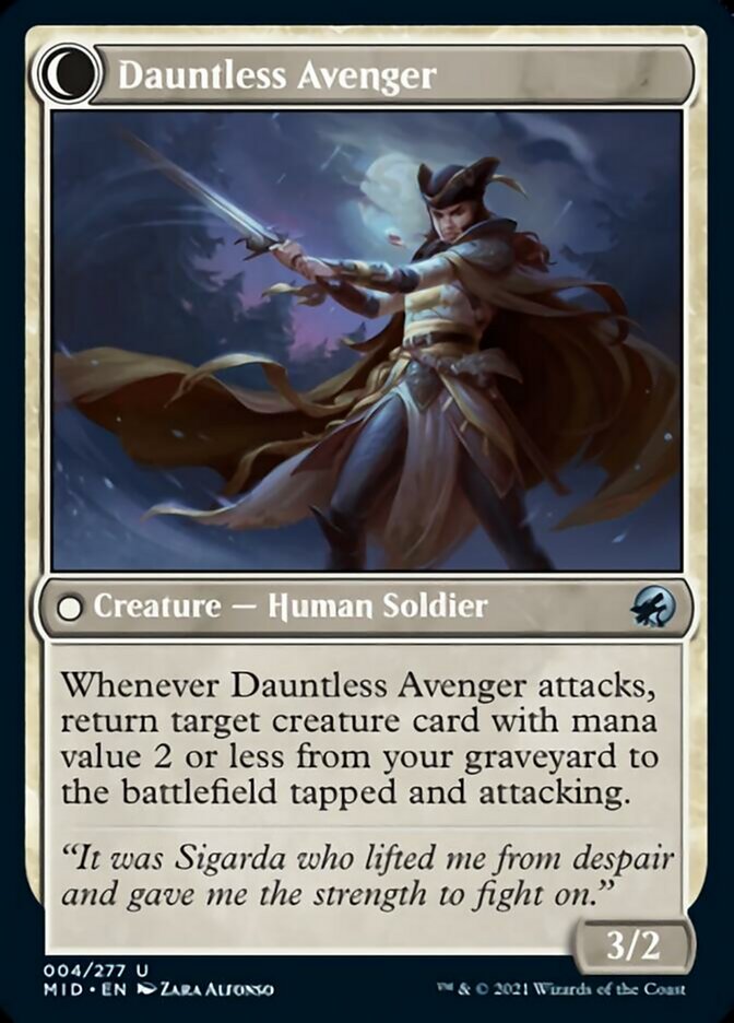 Bereaved Survivor // Dauntless Avenger - Foil