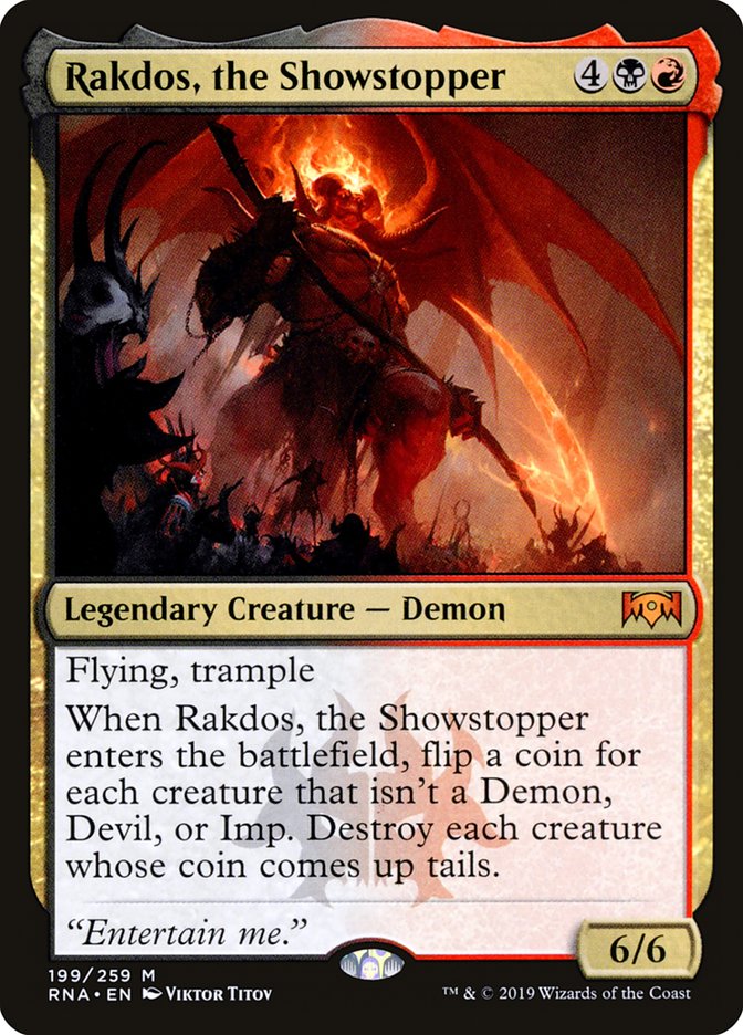 Rakdos, the Showstopper - Foil