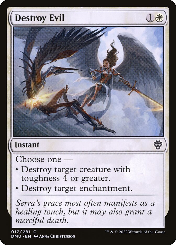 Destroy Evil - Foil