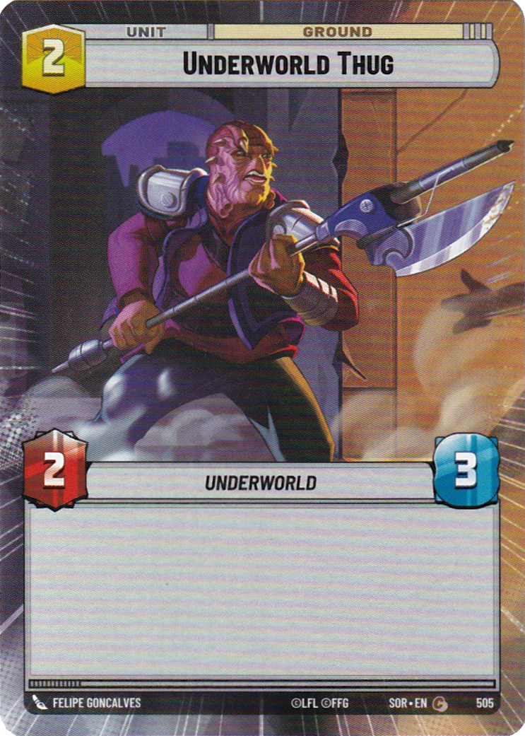 Underworld Thug - Hyperspace Foil