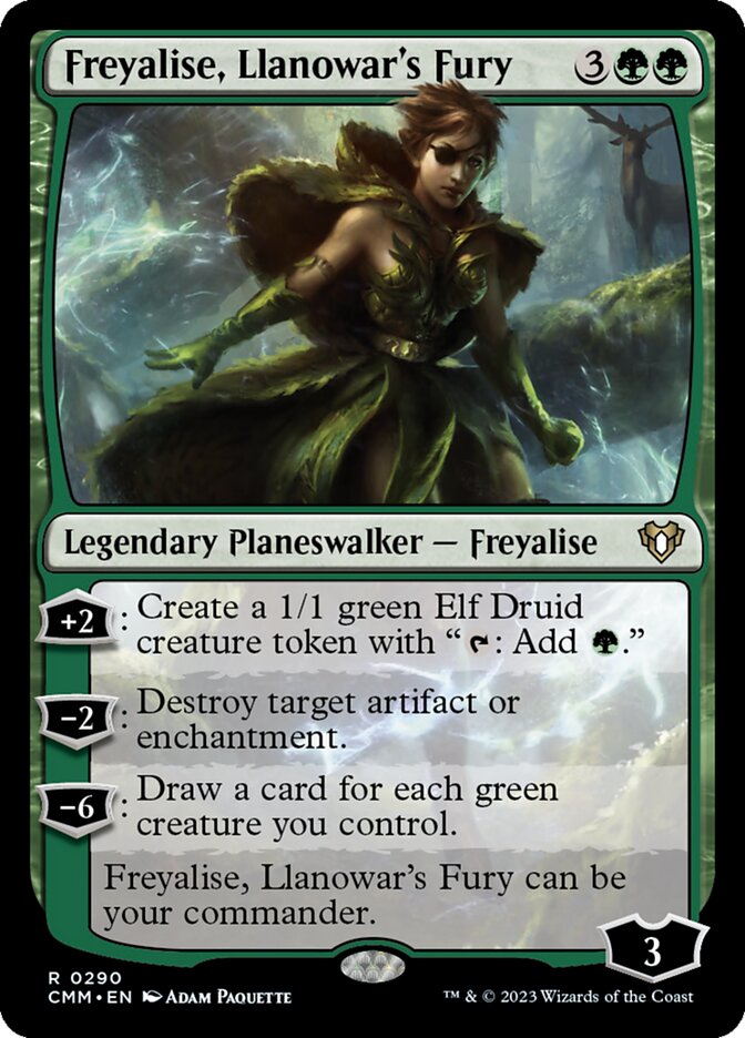 Freyalise, Llanowar&