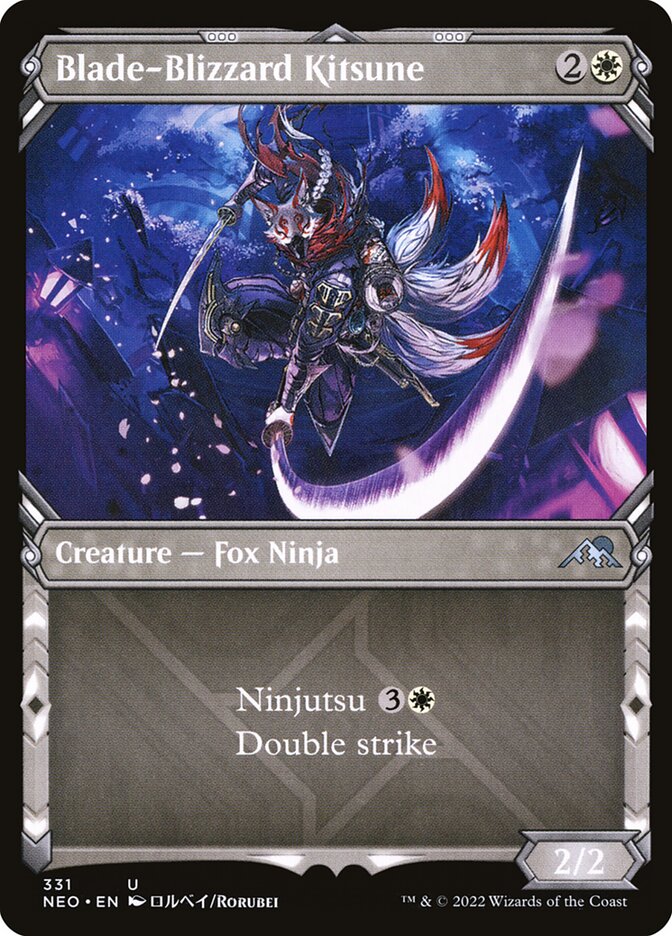 Blade-Blizzard Kitsune - Foil