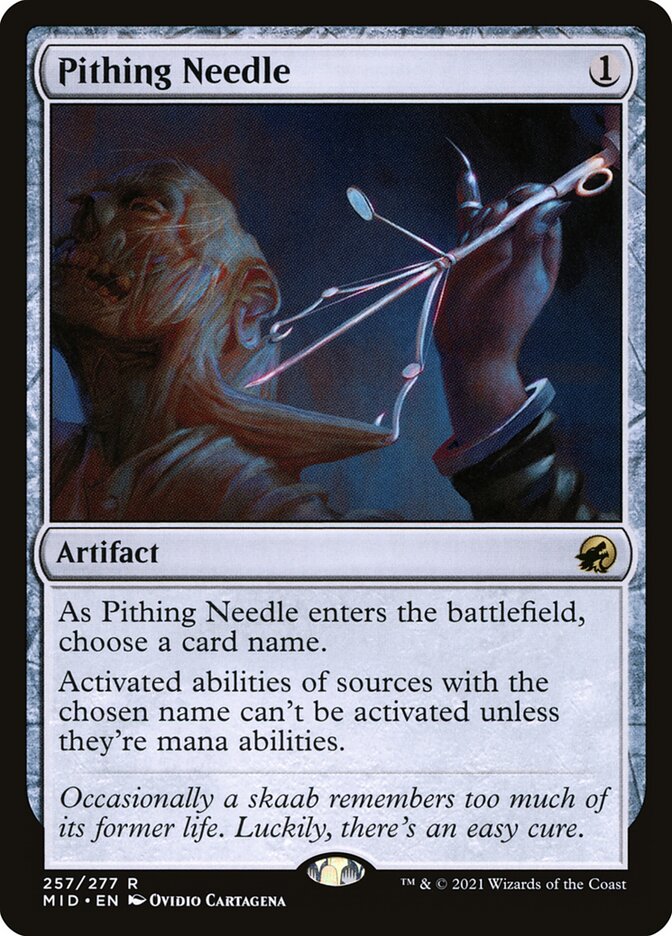 Pithing Needle - Foil