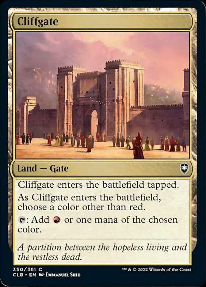 Cliffgate - Foil
